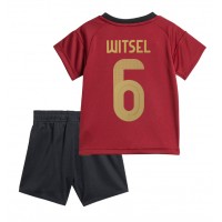 Camiseta Bélgica Axel Witsel #6 Primera Equipación para niños Eurocopa 2024 manga corta (+ pantalones cortos)